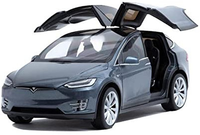 LANUVA 1/18 Für Tesla Model X Metallguss Luxus Statisches Automodell Erwachsene Souvenirs Kollektion