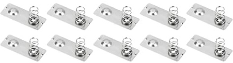 QUARKZMAN AA Batterieplatte x 20Stk. Negativ zu Positiv konvertieren Federkontakt 28mmx12mm