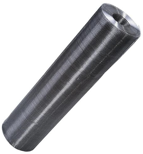 Meterware Drahtgitter Edelstahl V4A 5x5mm Maschenweite perfekt für Ställe, Abdeckungen (Maschenweite: 9x9mm | Materialstärke: 0,9mm)
