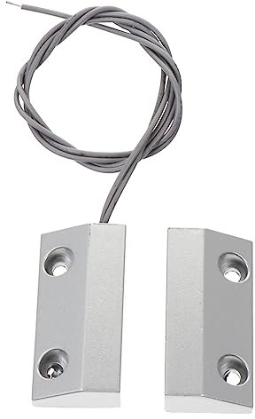 Gatuida Door Sensor Alarm Magnetic Roller Shutter Alarm Sensors for Zinc Alloy Detector Device Equipment Use for Garage