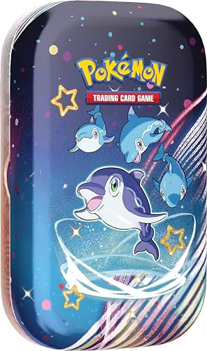 Pokémon TCG: Scarlet & Violet – Paldean Fates Mini-Dose – Finizen (2 Boosterpacks, 1 Aufkleber & 1 Kunstkarte)