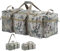 Backferry Große Militärische Reisetasche Seesack Army Stil Taktische und Sportausrüstungs-Ausrüstungstasche mit Militär-/Armee-Stil Rucksack Herren Schultergurte 100L