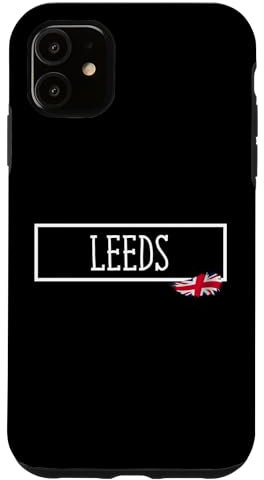iPhone 11 Leeds City Women Men United Kingdom Town Dad England UK Case