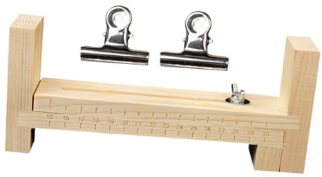 NUOBESTY Holzarmband-webrahmen Verstellbar Diy Armband Knüpfen Werkzeug Für Handgefertigte Flechtarmbänder Anfänger Und Profis Geeignet