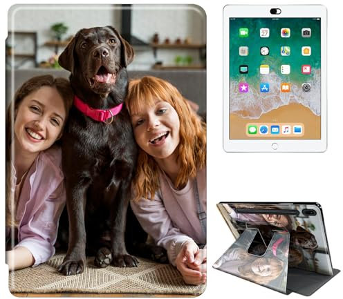 RWUTYTIUL - Funda para tablet Samsung Galaxy Tab S10 Ultra 2024/S9 Ultra 2023/S8 Ultra 2022 de 14.6 pulgadas, giratoria de 360 grados, a prueba de golpes, para mujeres y hombres, personalizada