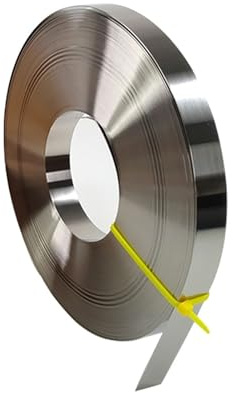 chutes de plan de travail Rouleau de bande mince en acier inoxydable 301 à haute élasticité de 8 mètres, largeur 20 mm, épaisseur 0,5 mm Kit CNC
