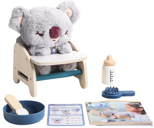 Topbright Care Pets - Baby Koala (Interaktives Plüschkoala für Kinder, fördert Empathie & Fürsorge, ab 36 Monaten, Plüschtier, Spielzeug für Kinder) 1212002024de0001