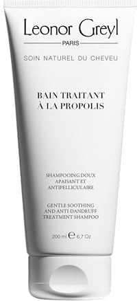 Leonor Greyl – Bain Traitant à la Propolis – Gentle Dandruff Treatment Hair Shampoo – Treats Irritated Scalp - 93% Natural Ingredients – Houseleek & Wild Pansy Extracts - Soothes, Purifies – 200 ml