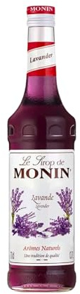 Monin Lavender Syrup 70cl Bottle - Lavender Syrup Flavouring for Cocktails