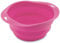 Beco Travel Bowl - Collapsable Silicone Food and Water Bowl for Dogs - M - Pink