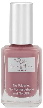 Esmalte de uñas natural orgánico Karma, pintura de uñas no tóxica, vegana y sin crueldad (en punto de vino)
