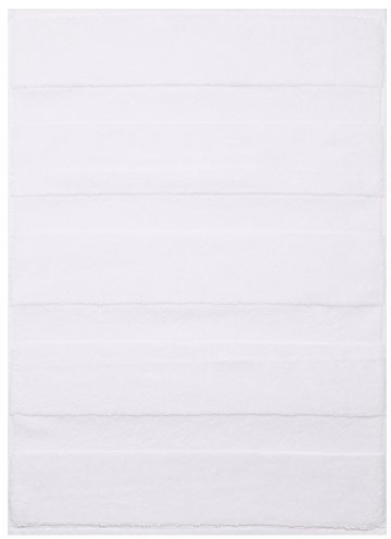 Betz. Scendibagno 50 x 68 cm 100% cotone tappeto da bagno tappeto da doccia DELUXE qualità 680 g/m² colore bianco