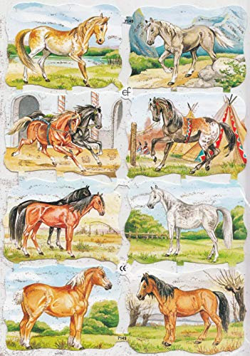 Glanzbilder * Pferde Pferd * 7149