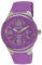 Jet Set – J53454 – 060 – Wb30 Damen-Armbanduhr – Quarz Analog – Zifferblatt Violett Armband Kautschuk violett