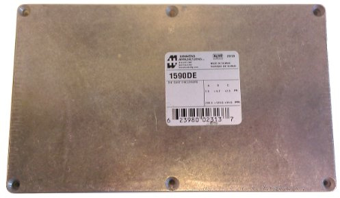 Hammond 1590DE Diecast Aluminum Enclosure - Inches (7.88 x 4.73 x 2.37) mm (200mm x 120mm x 60mm)