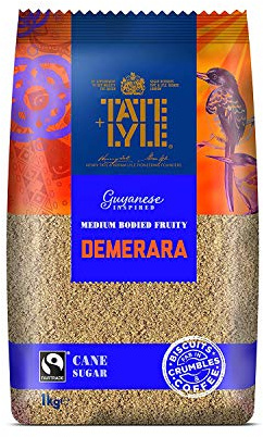 Tate & Lyle Fairtrade Demerara Cane Sugar 1000g - Brauner Rohrzucker