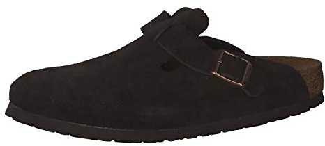 Birkenstock Classic Boston Unisex Adult Clogs, Brown Mocha Wb, 37 EU Schmal