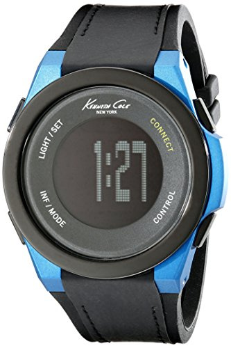 Kenneth Cole New York Unisex 10022808 KC Connect Technology Watch with Black Band
