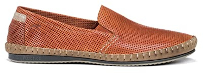Fluchos Herren Bahamas Mokassins, Orange, Cotto, 42 EU