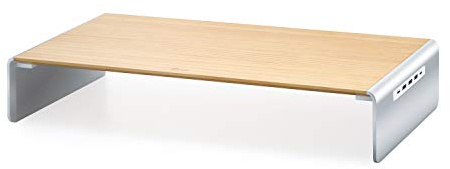 J5CREATE ECRAN Ständer aus Holz mit Dockingstation
