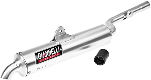 Giannelli Endtopf ESD mit ABE kompatibel mit Yamaha TDR 125 R 1998-2000 | Endschalldämpfer, Aluminium, E-Zulassung, mit Straßenzulassung, eintragungsfrei, homologiert, Vergleichsnummer 4FU