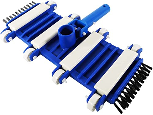 well2wellness® Brosse aspirateur de Fond de Piscine Mida.Sweep - Aspirateur de Fond à 8 Roues avec brosses latérales
