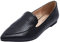 Feversole Women's Pointed Pumps, de Mujer I Flats Pisos de Mujer I Pisos Puntiagudos I Zapatos sin Cordones Bailarinas Lagarto Negro 37 EU