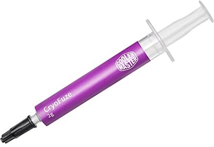 Cooler Master CryoFuze, Pâte Thermique Ultra-Thermique pour Refroidisseurs de Processeurs CPU (14 W/MK) - Transfert de Chaleur CPU/GPU sans Conductivité Électrique - Applicateur Inclus - 2 grammes