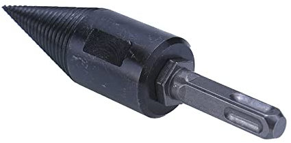 1PC Drill Bit Chop Wood Splitting Tool Splitting Cone Log Splitters Wood Breaking Machine Breaker Firewood Chopper,Square 32mm