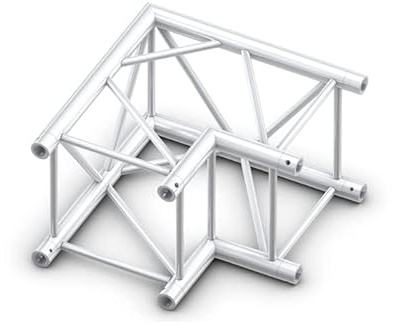 Milos Pro-40 Square F Truss - Corner - Heavy Duty QCLF21-90° corner - F