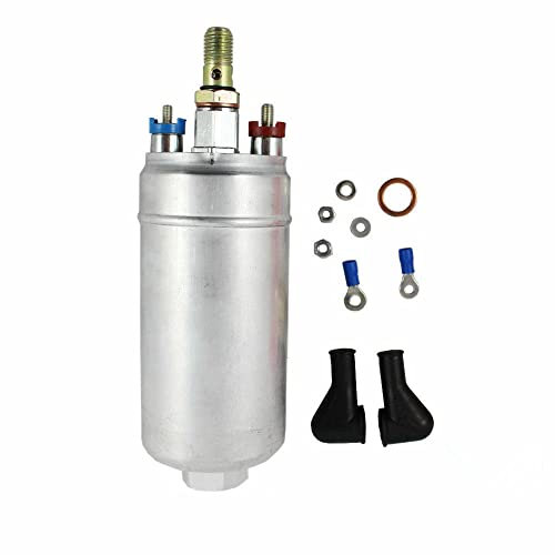 Riloer Replace Kraftstoffpumpe für B-M-W E30 E36 E46 M3 M5 330i High-Flow Uprated 0580254044 12V Externe Inline-Kraftstoffpumpe Ersetzen 300LPH 044 0580254044