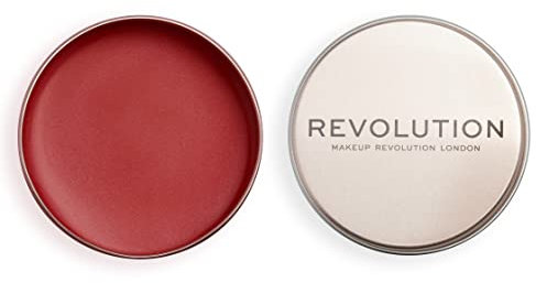 Makeup Revolution London, Balm Glow, Multi-Use Wangen- und Lippenbalsam, aufbaubar, taufrisches Finish, errötetes Rosa, 32g