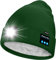 ATNKE Unisex LED Lighted Bluetooth Beanie Hat,USB Rechargeable 4 LED Running Headlamp Ultra Bright Music Speaker Cap with Head Torch Winter Warm Lined Fleece Gifts for Men and Women/Green