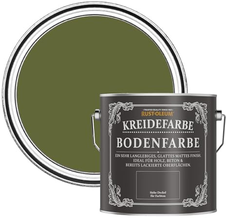 Rust-Oleum Green Scratch Proof Floor Paint in Matt Finish - Jasper 2.5L