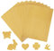 Glitzerpapier zum Basteln, 10 Blatt Bastelkarton,Glitzerpapier zum Basteln und Gestalten,A4 210x 297 mm 170g,für DIY Grußkarten Scrapbooking Glitter Craft Paper,für Hochzeit Weihnachten (Gold, A4)
