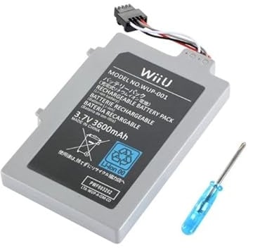 BenjiPower - Batterie de Rechange Compatible pour Nintendo Wii U