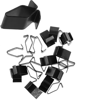 VekAuto Car Trim Clips Fit for Volkswagen for Audi - 20 Pcs Black | Auto Accessories, Car Trim Clips