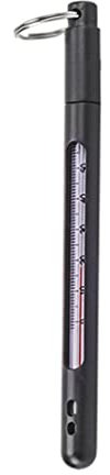 Angelthermometer Outdoor Metall Fliegenfischen Wasser Bachthermometer mit Bach Fluss Angeln Zubehör