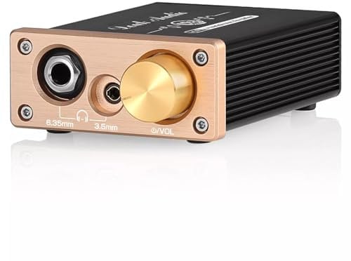 Douk Audio HiFi Mini Kopfhörerverstärker Klasse A Desktop-Verstärker für Kopfhörer DC5V (U3PRO)