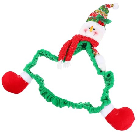 OSALADI 2pezzi Copertura Decorativa Per Monitor Natale Design Protezione Per Computer Atmosfera Festiva e