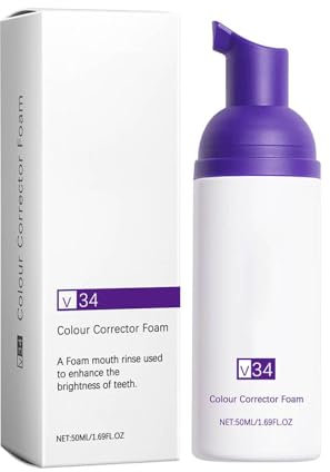 Dentifricio viola per denti Dentifricio in schiuma viola Dentifricio viola per adulti Dentifricio viola Dentifricio viola per denti sensibili 50 ml KRq641 (viola, 13,2 x 3,7 x 3,7 cm)