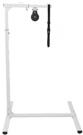 YILIKISS Bettgalgen mit Trapezgriff, Mobile Aufstehhilfe, Aufrichthilfe für Bett, verstellbare Griffhöhe, Bettgriff, Bettaufrichter bis 150 kg