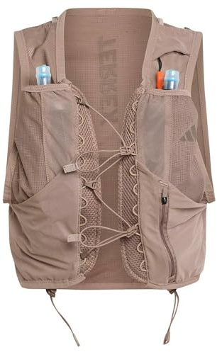 adidas Unisex Terrex Xperior Trail Running Vest 2.5L Backpack, trace brown, XS