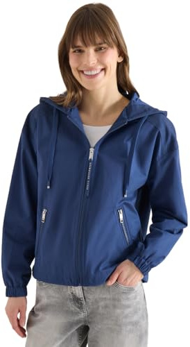 Cecil Damen Jacke aus Baumwollmix mit Kapuze