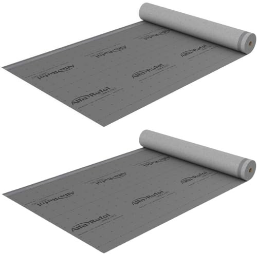 Alfa Diffusionsoffene Unterspannbahn Unterdachbahn Unterdeckbahn 75 m², 135 g/m² reißfest und schlagregensicher (1)