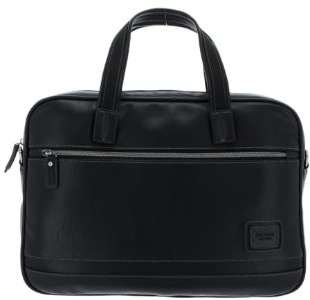 Picard, Männer Laptoptasche, in der Farbe Schwarz, mit Lederoptik, 39cm, mit Zwei Henkel, 24631U5001