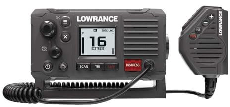 Lowrance Link-6S Radio VHF Nautica DSC Classe D con Ricevitore GPS Integrato
