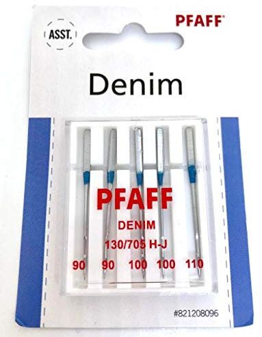 Pfaff Jeans Nähmaschinennadeln 130/705 H-J Stärke 90-110 für Pfaff Nähmaschinen Hobbymatic