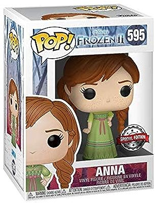 Funko – Pop! Disney: Frozen 2 – Anna – Vinyl Figur,ca. 9cm (UK Exclusive)