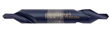PAULIMOT Zentrierbohrer 2,5 mm TiAlN-beschichtet